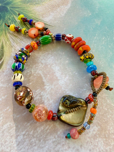 Ocean Beach & Surf Shell Bracelet