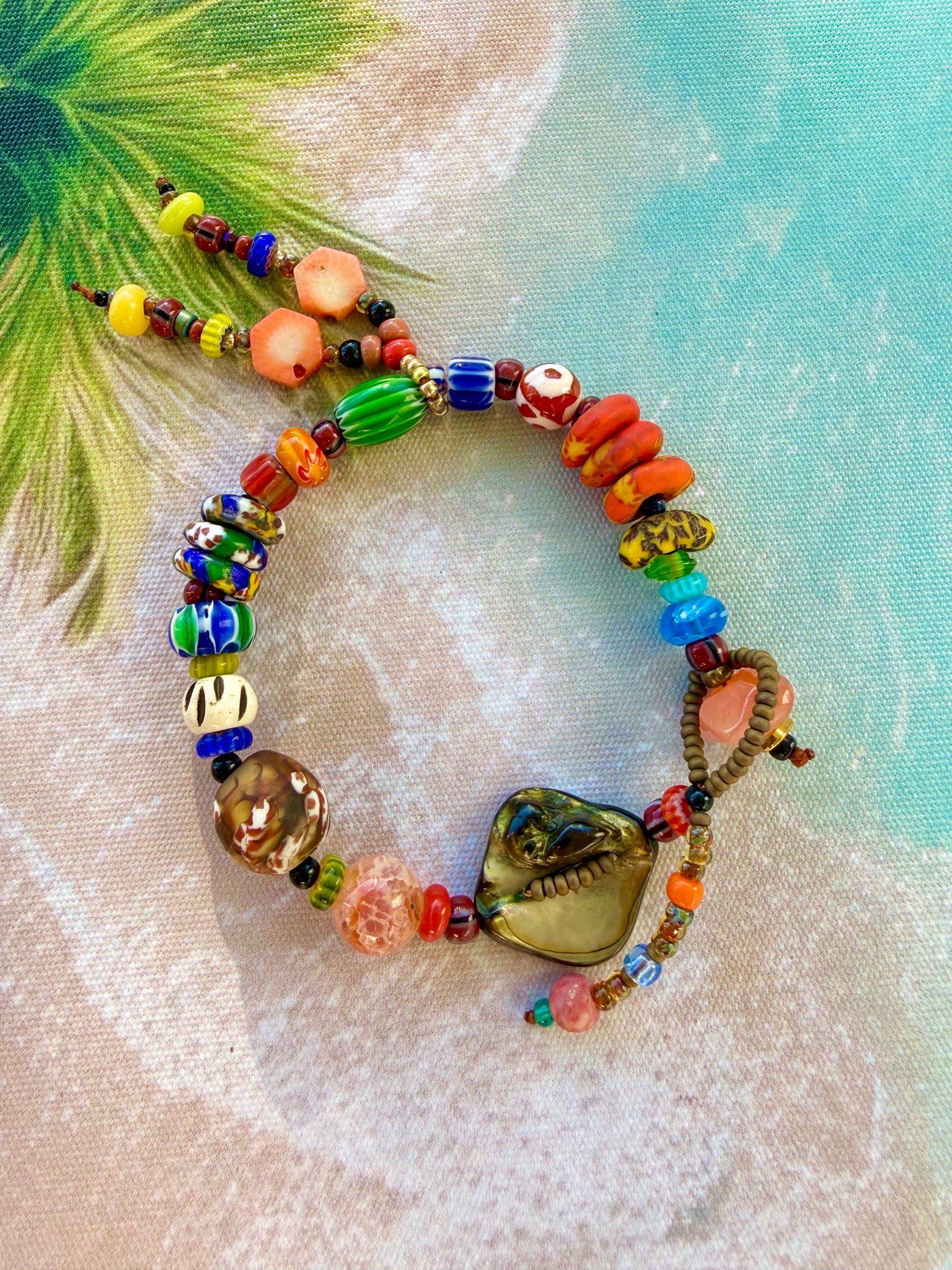 Ocean Beach & Surf Shell Bracelet