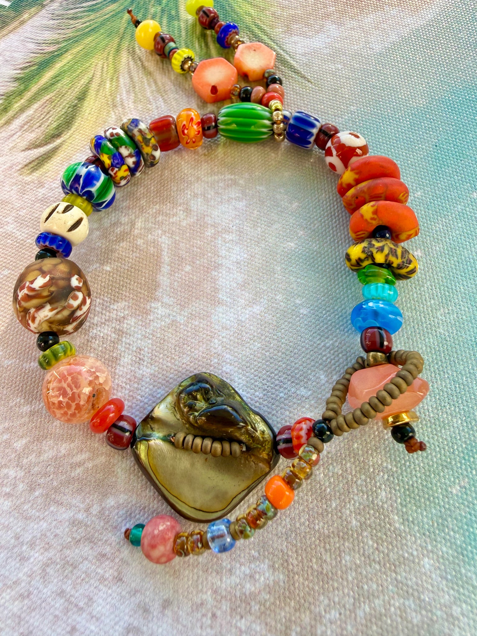 Ocean Beach & Surf Shell Bracelet