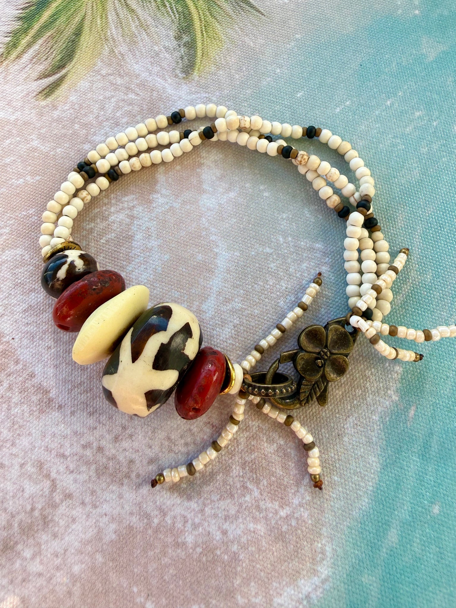 Desert Nomad Spirit Dzi Tribal Bracelet