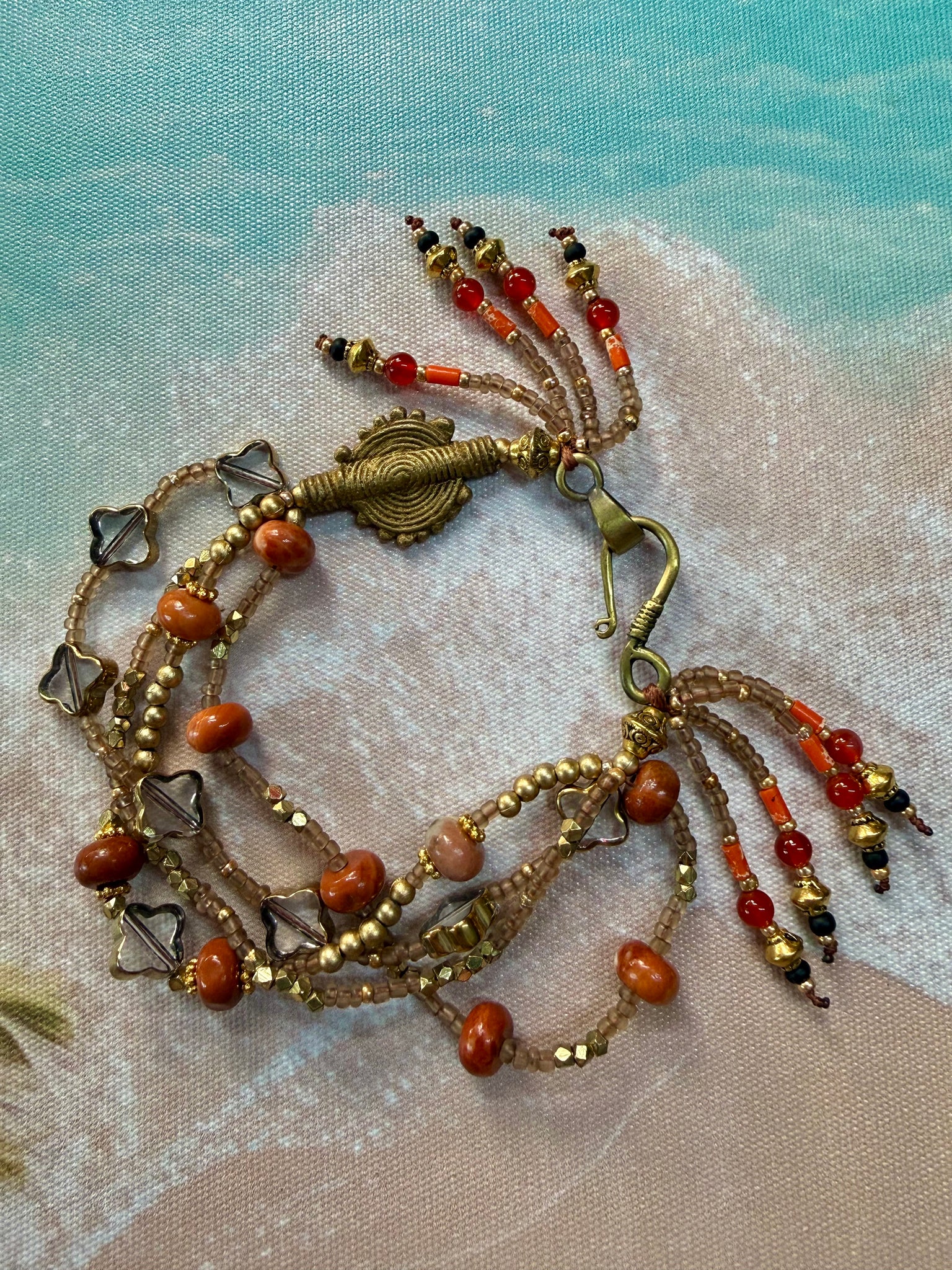 Marrakesh Beaded Boho Bracelet