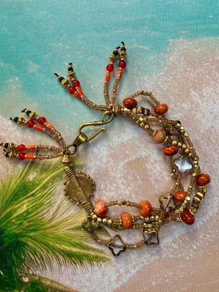 Marrakesh Beaded Boho Bracelet