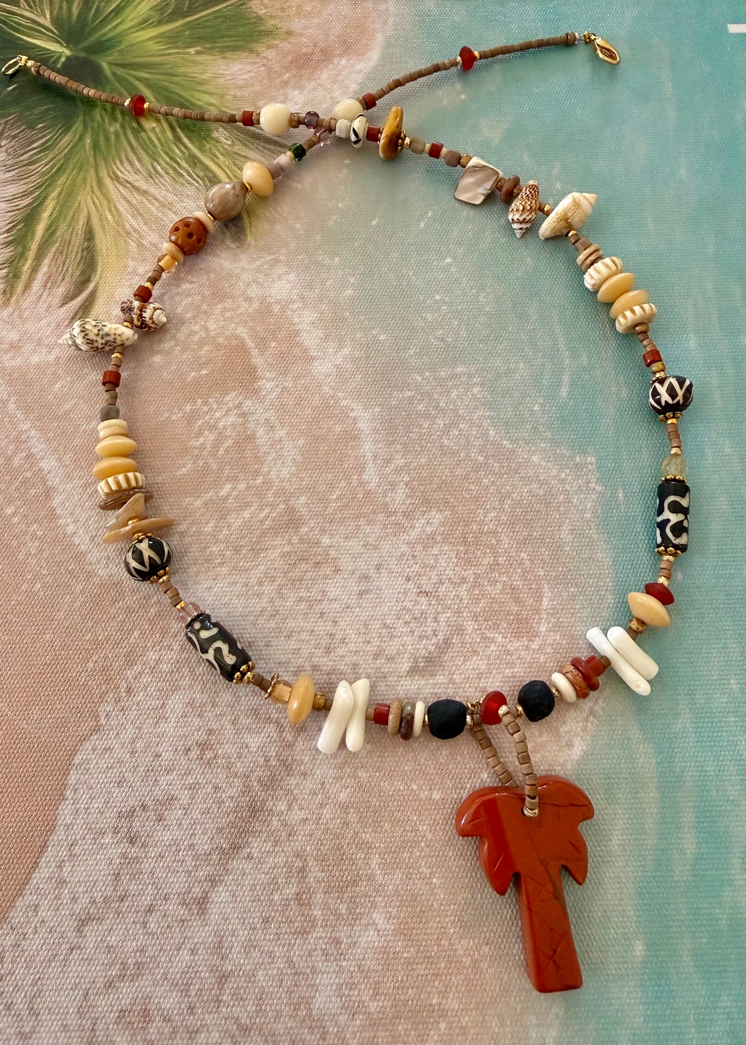 Palm Island Soul Charm Necklace
