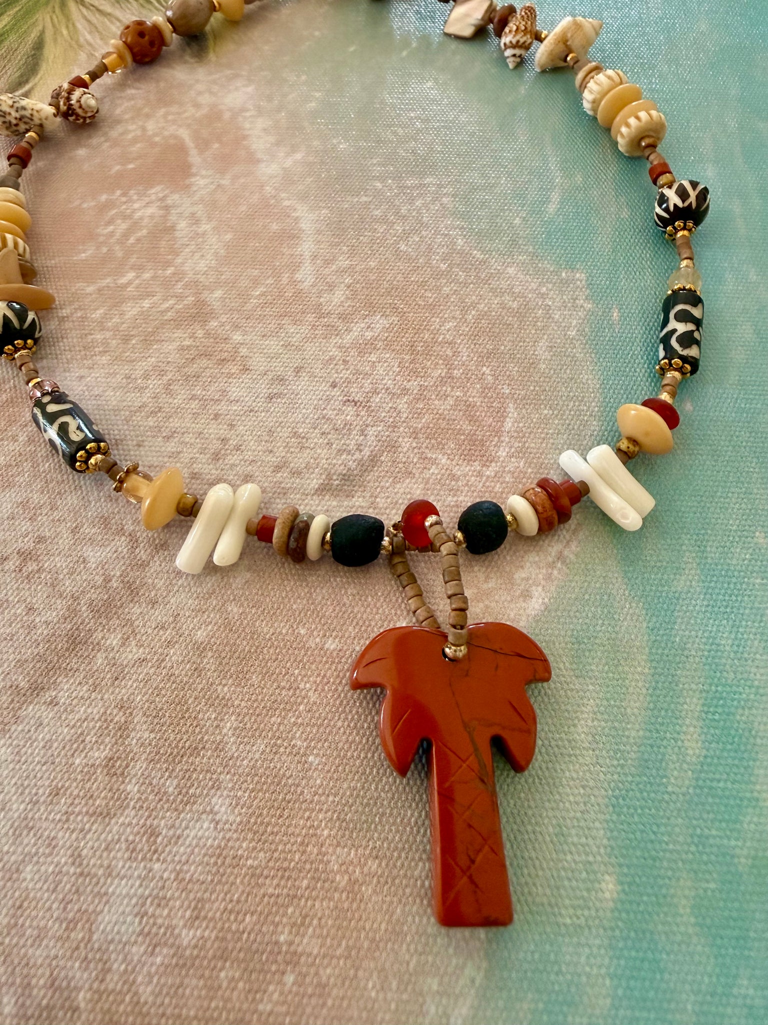 Palm Island Soul Charm Necklace