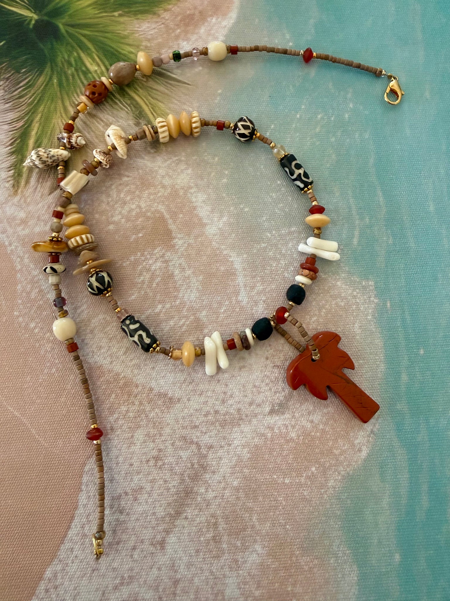 Palm Island Soul Charm Necklace