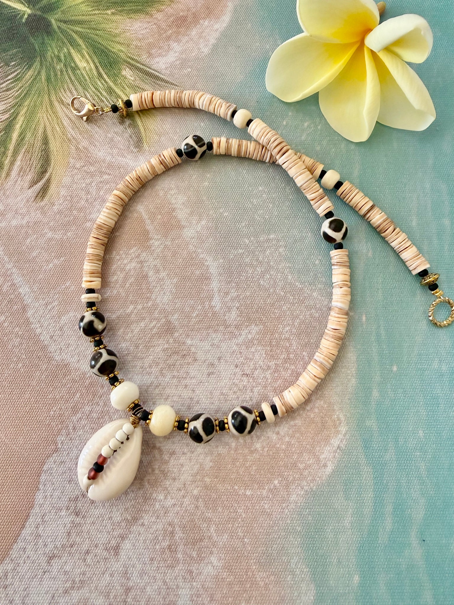 Island Cowrie Shell Necklace