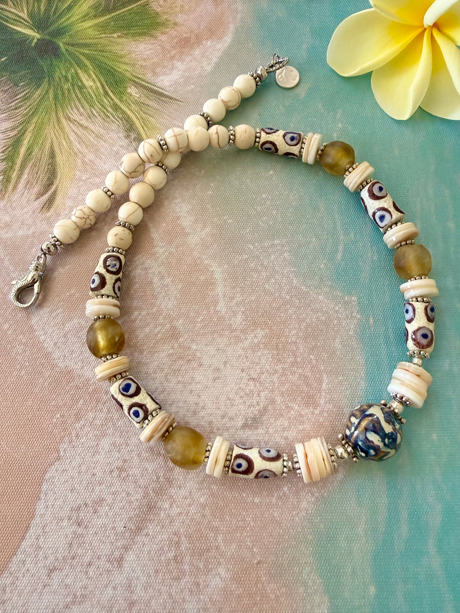 Bohemian Protection Eye Necklace