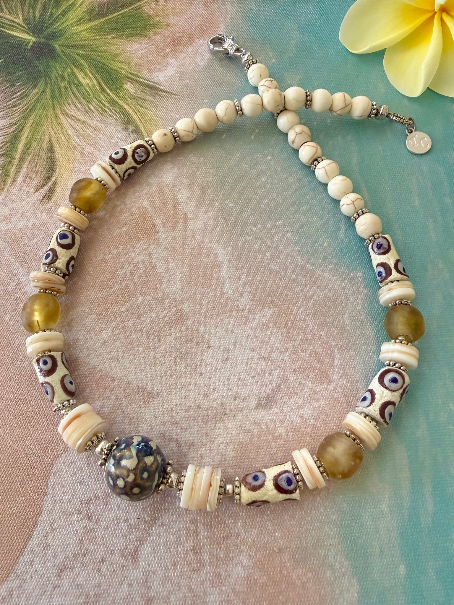 Bohemian Protection Eye Necklace