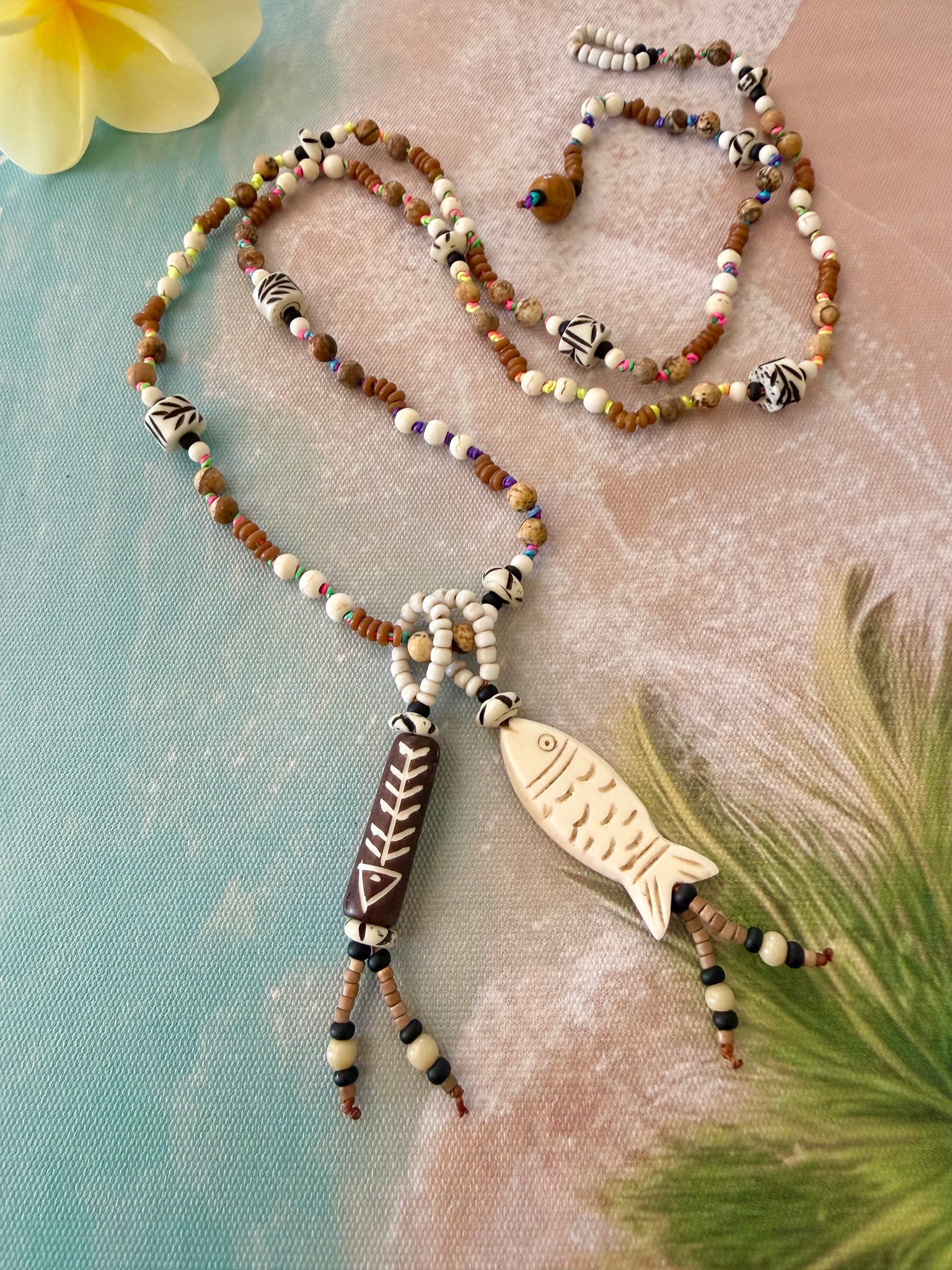 Island Soul Tribal Fish Necklace