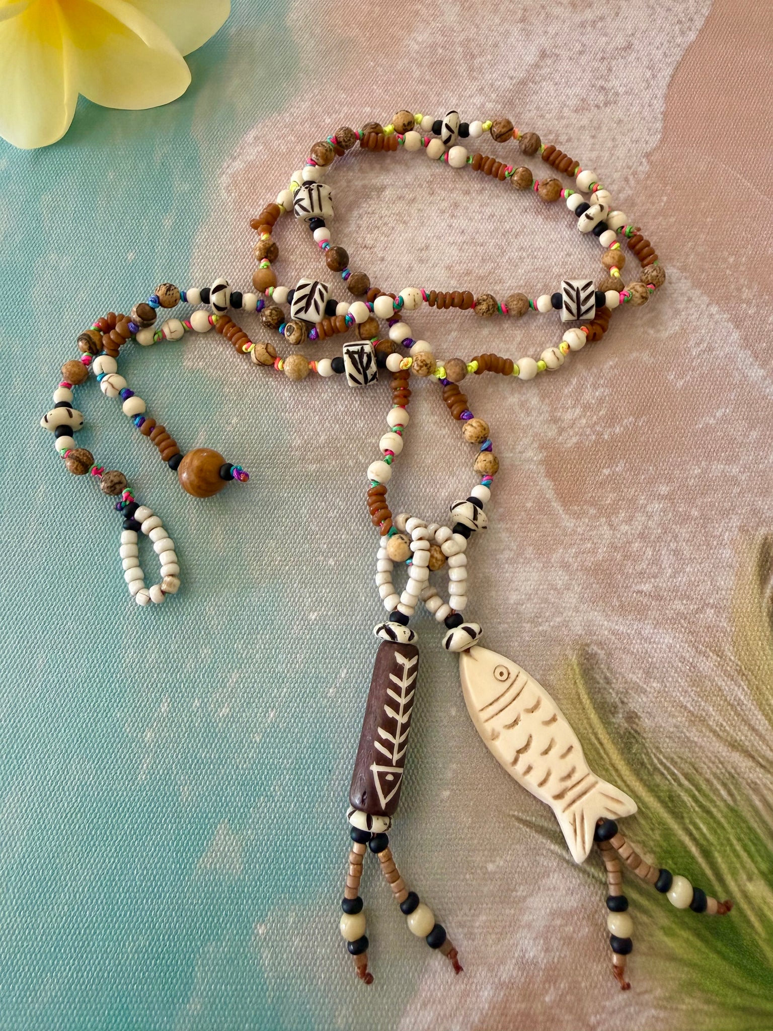Island Soul Tribal Fish Necklace