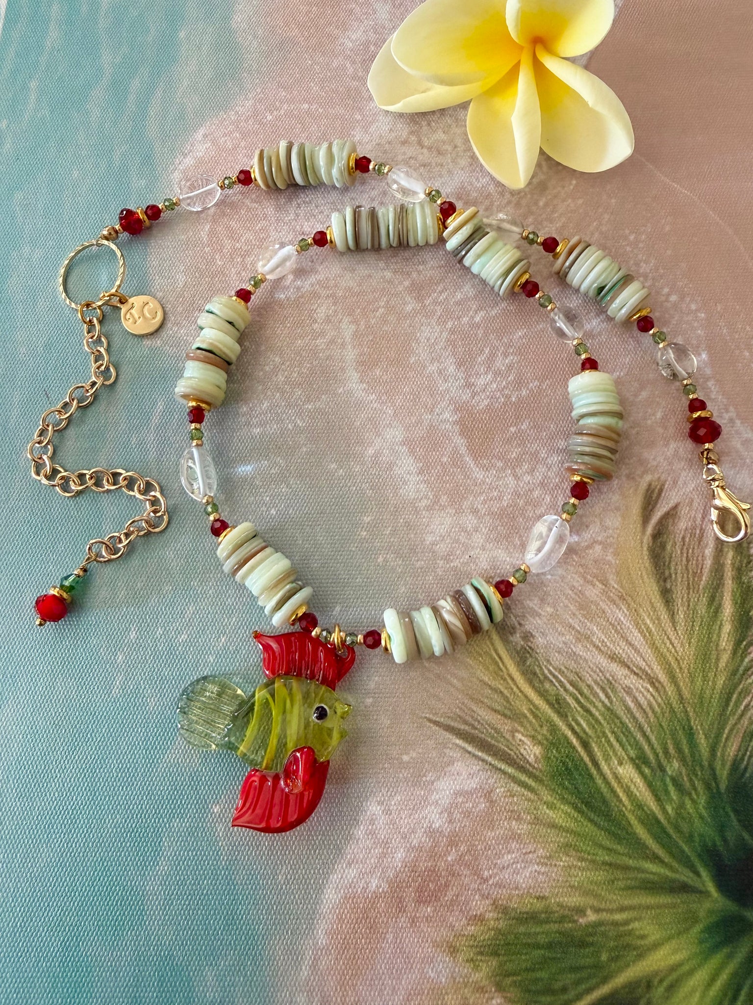 Ocean Fish Shell Necklace