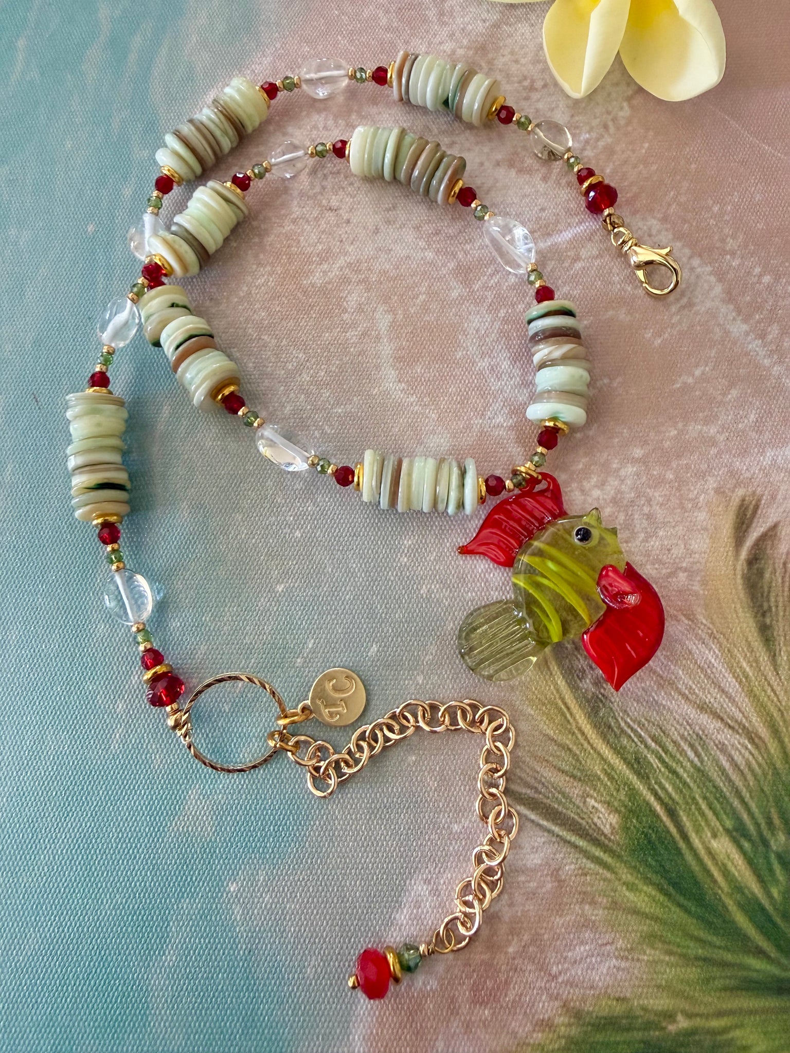 Ocean Fish Shell Necklace