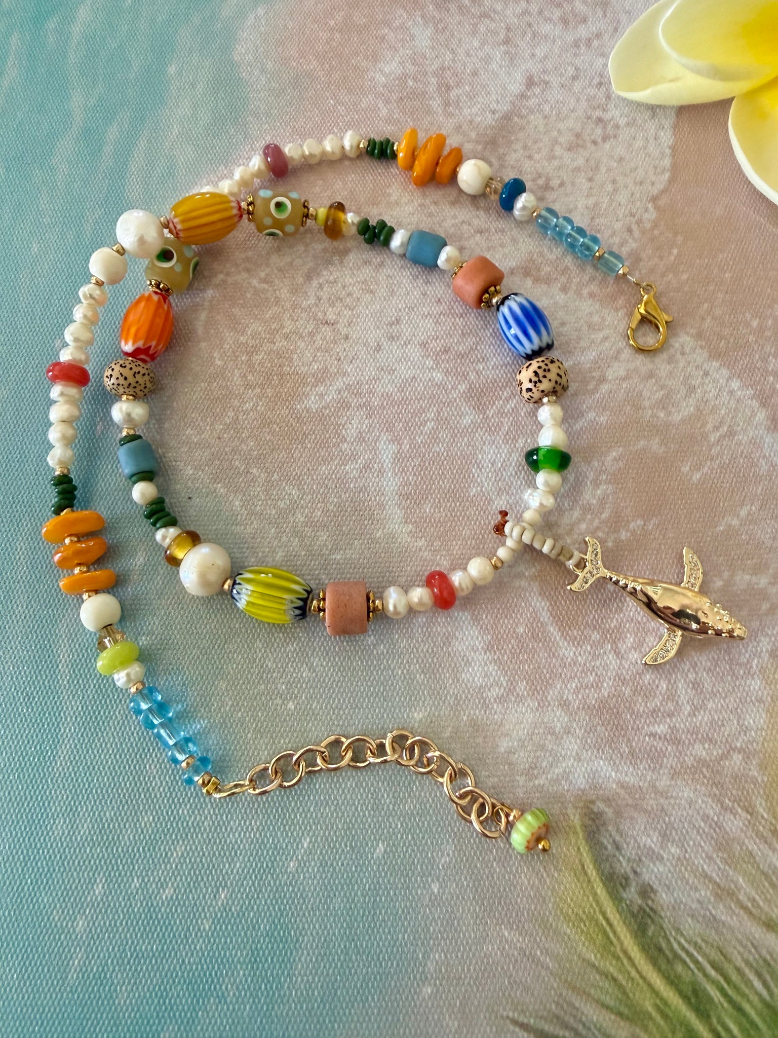Mermaid Coast Whale Necklace