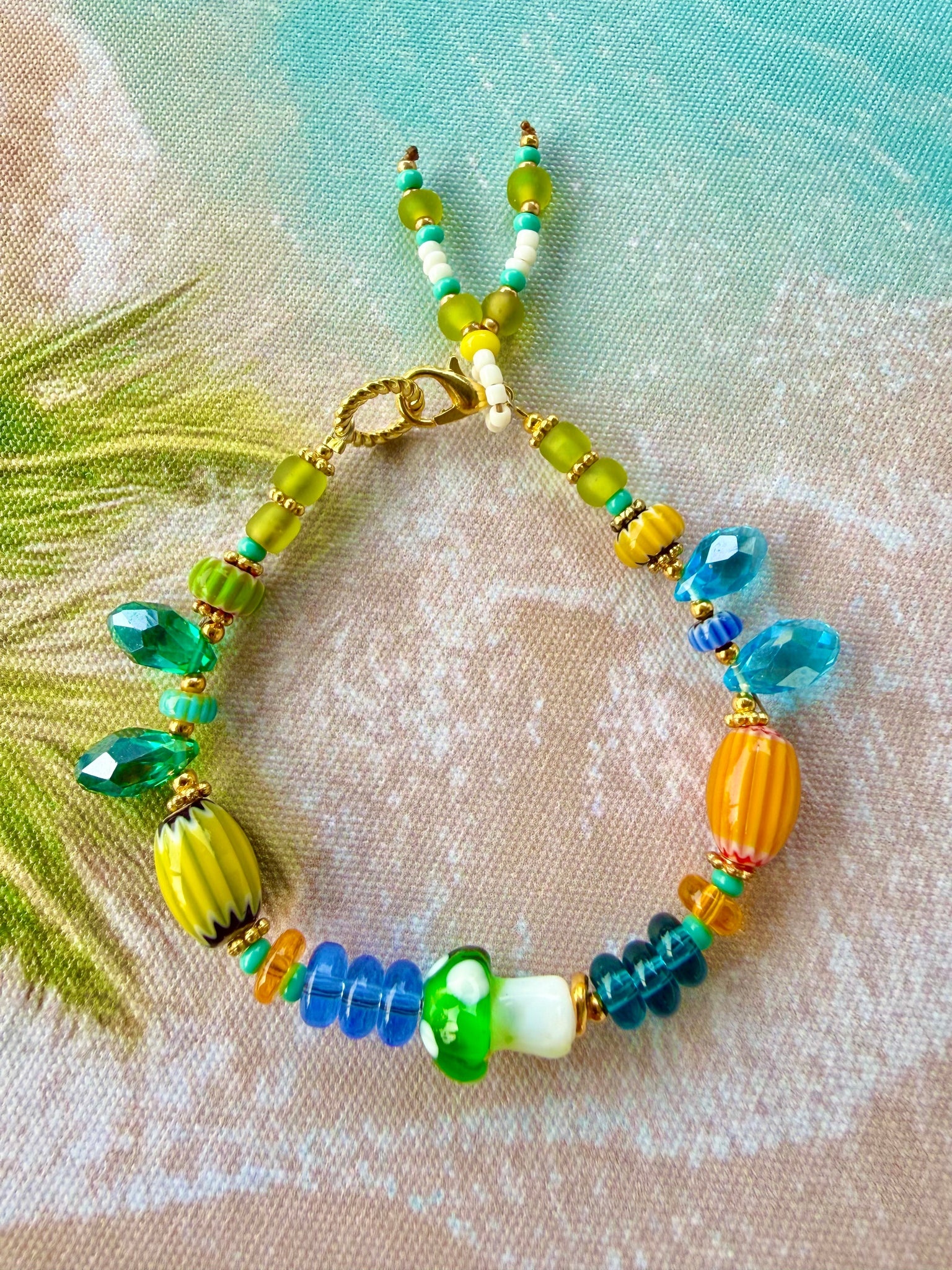 Sunshine Coast Crystal Bracelet