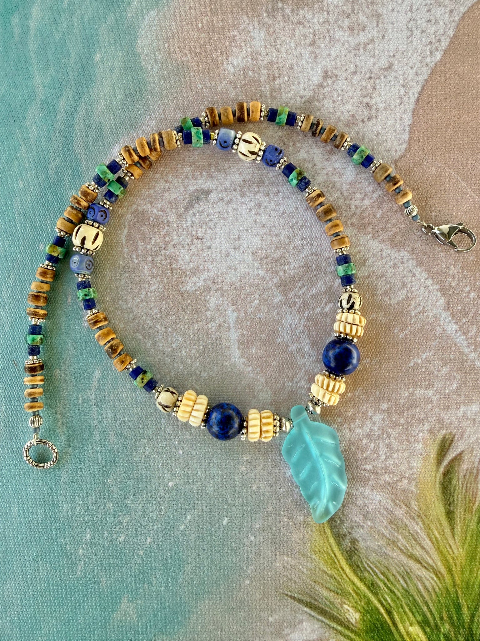Island Breeze Sea Glass Necklace