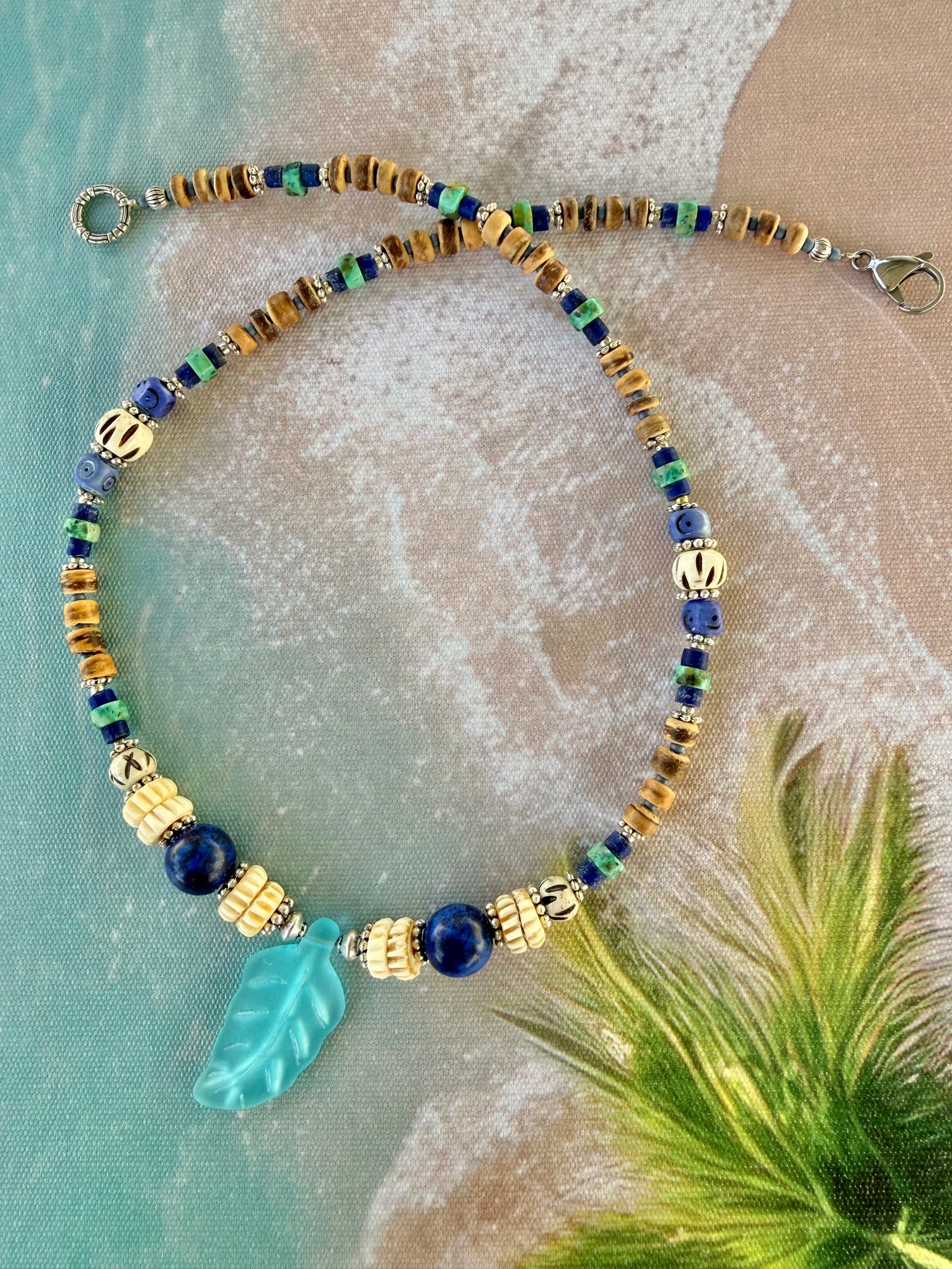 Island Breeze Sea Glass Necklace