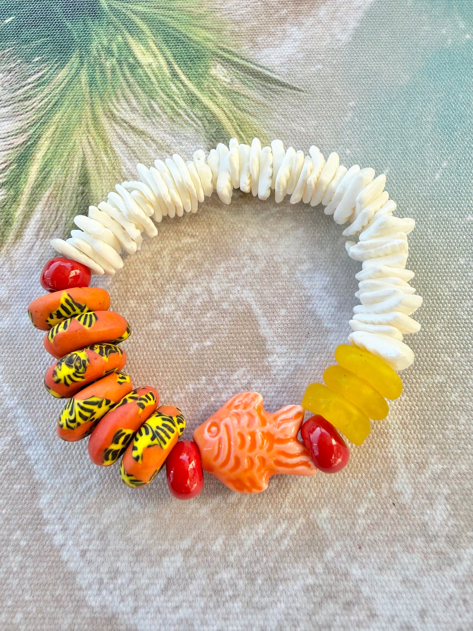 Tropical Coral Reef Fish Bracelet