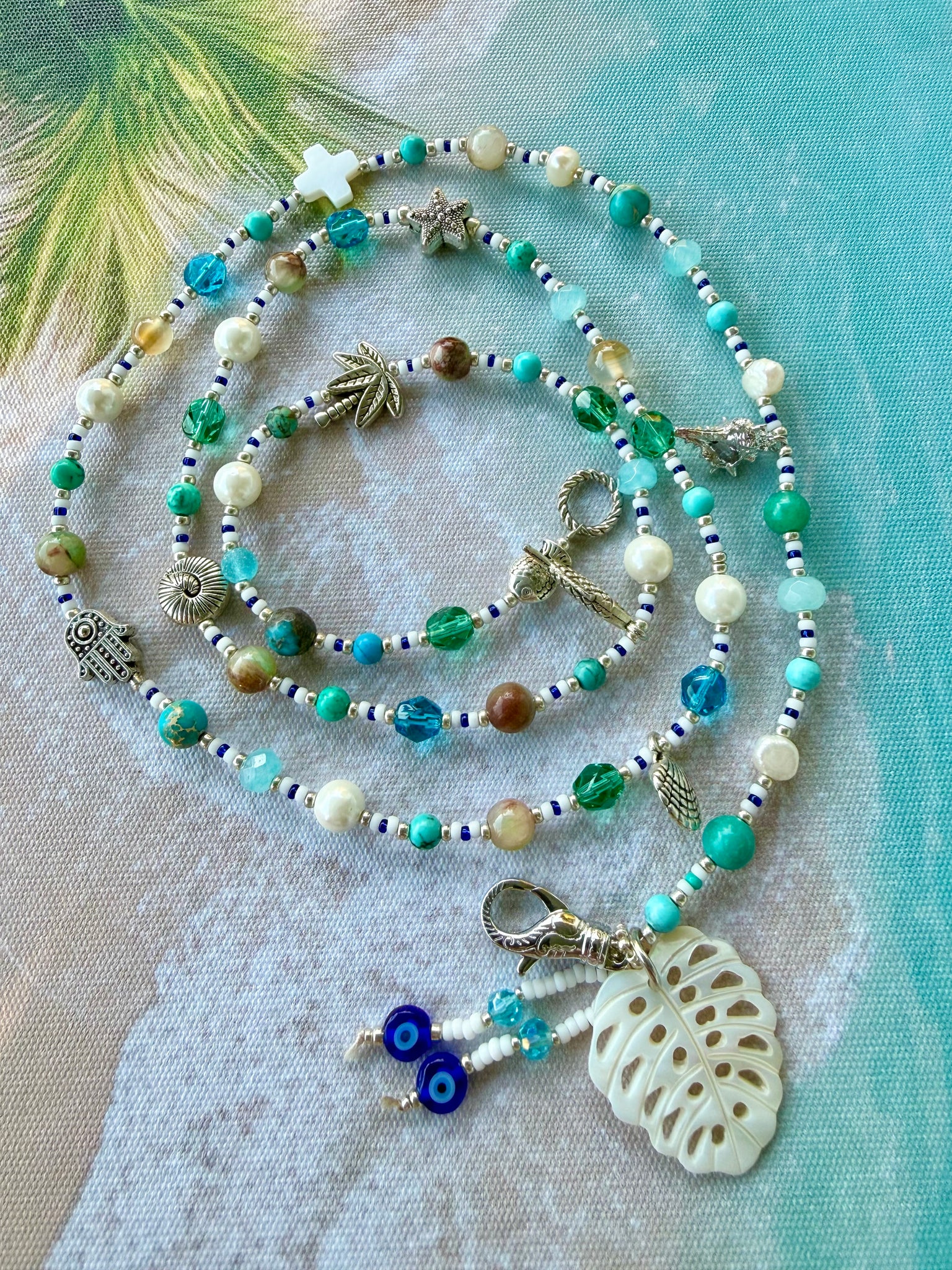 Silver Shell Charm Bracelet