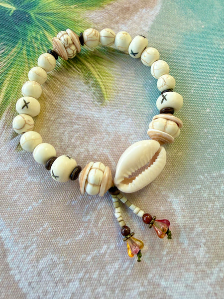 Cowrie Ocean Shell Beach Island Bracelet