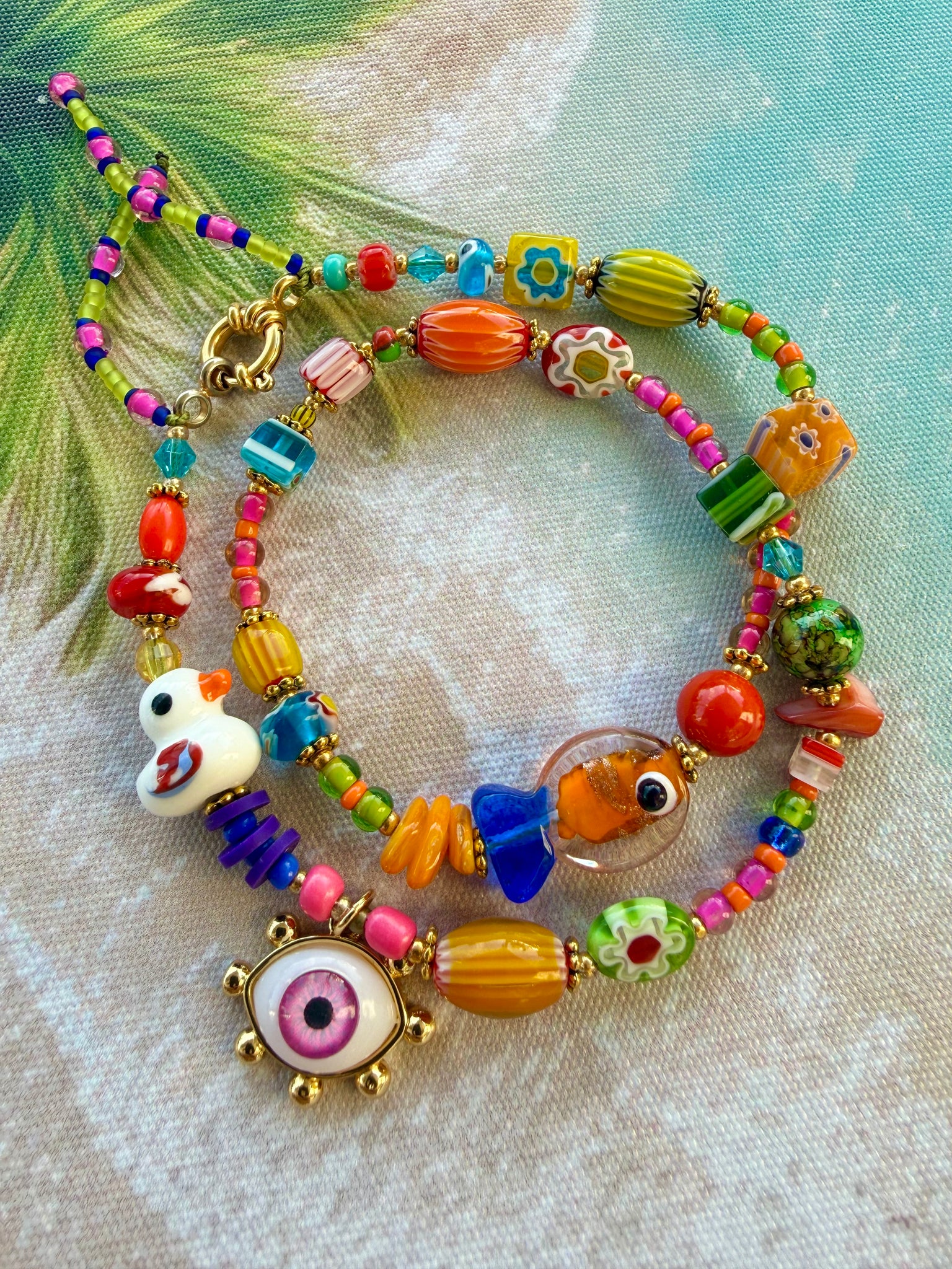 Boho Charm Evil Eye Bracelet