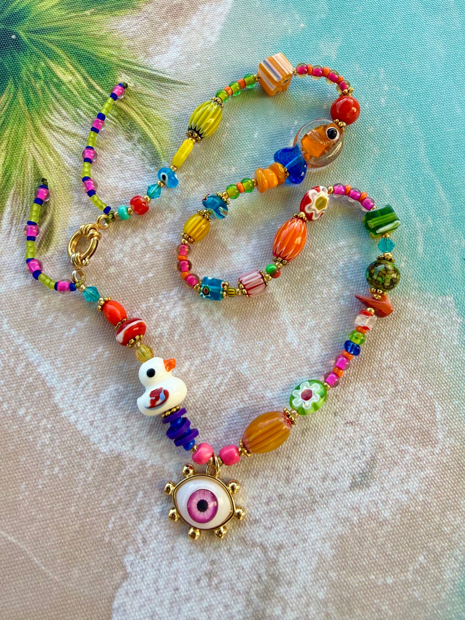 Boho Charm Evil Eye Bracelet