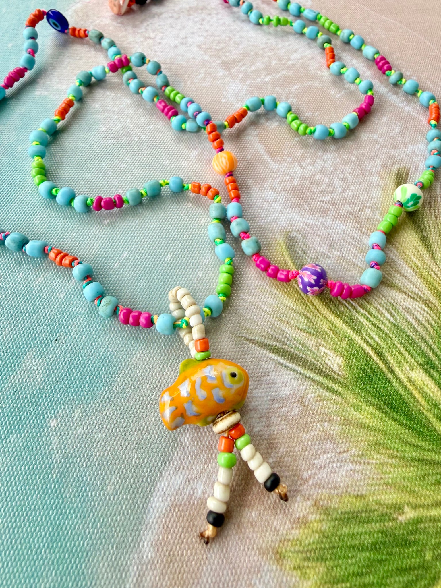 Coloured Boho Wrap Bracelet