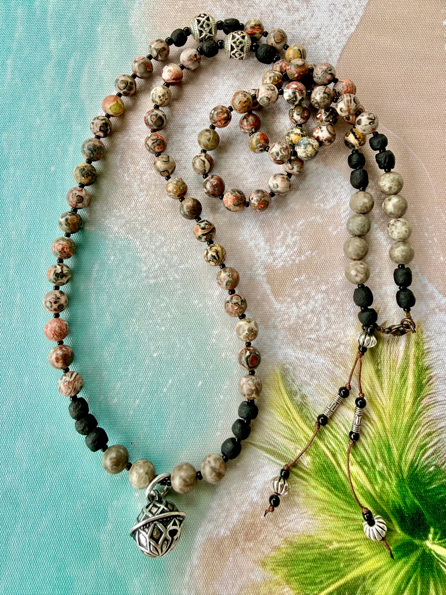 Tibetan Silver Bell Necklace