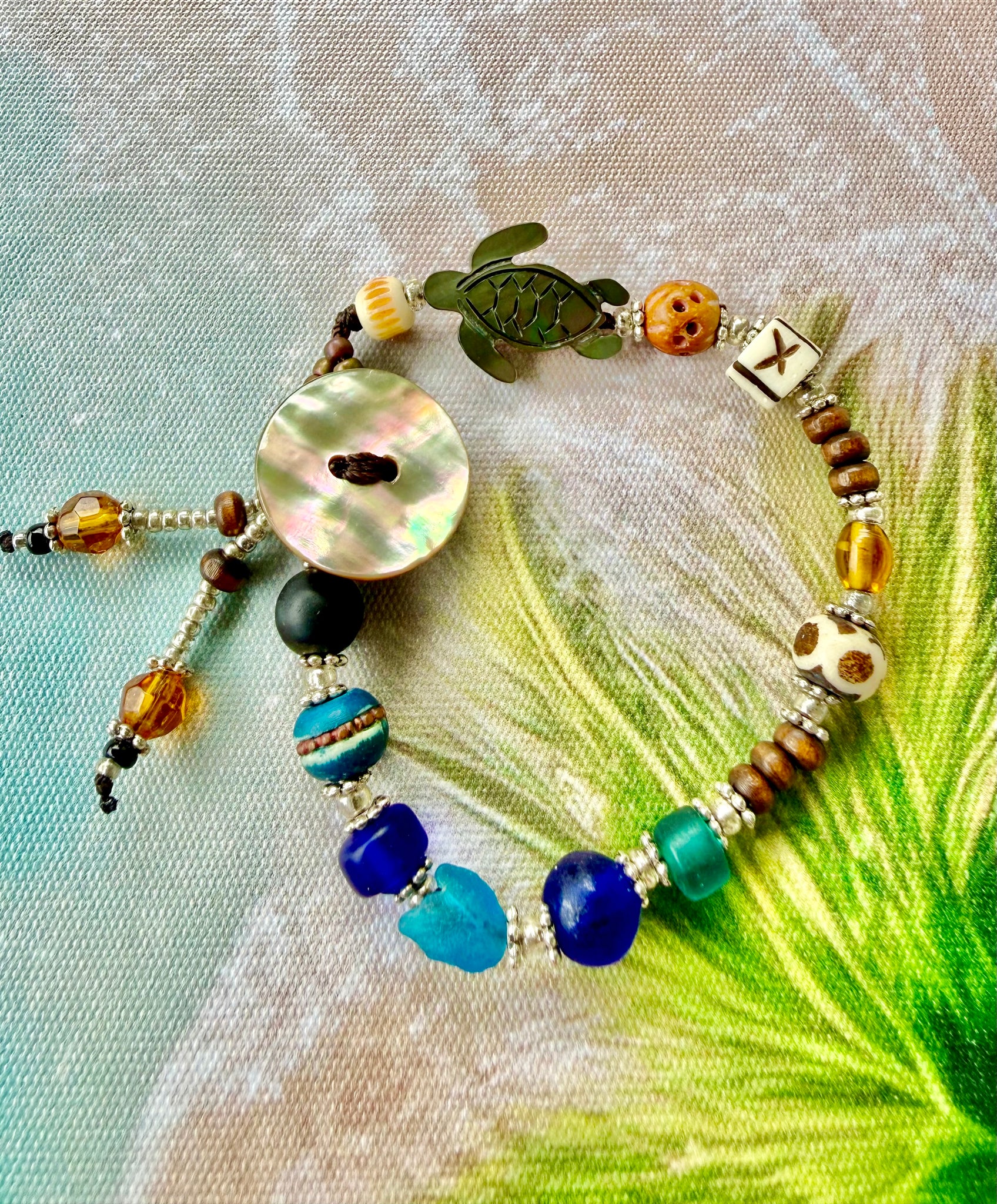 Island Spirit Turtle Shell Bracelet