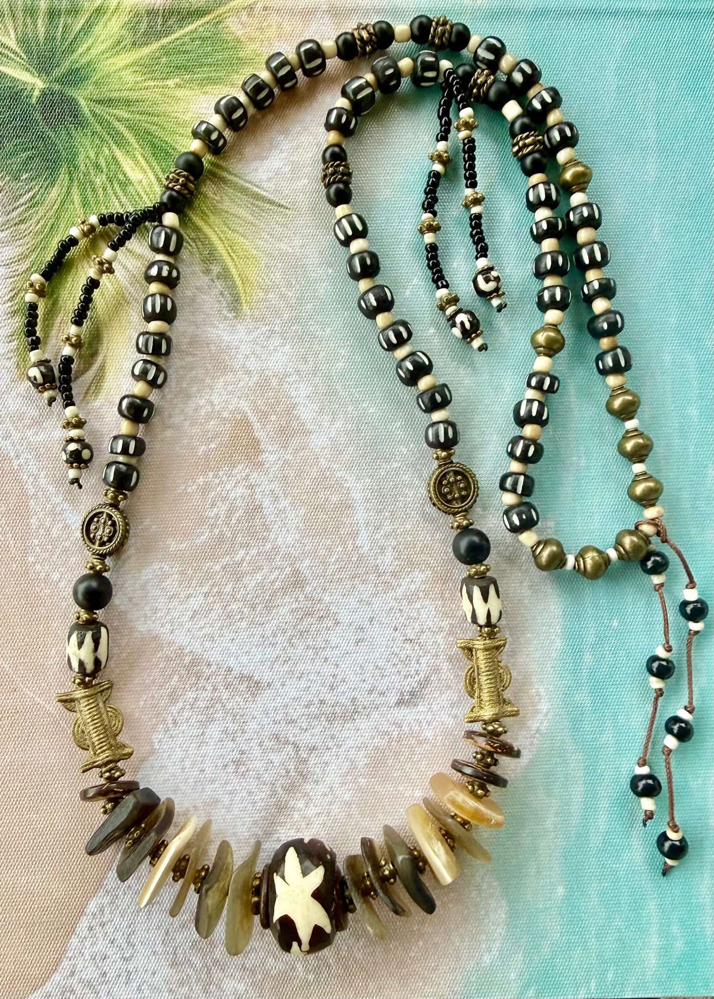 Tribal Nomad Beach Boho Necklace