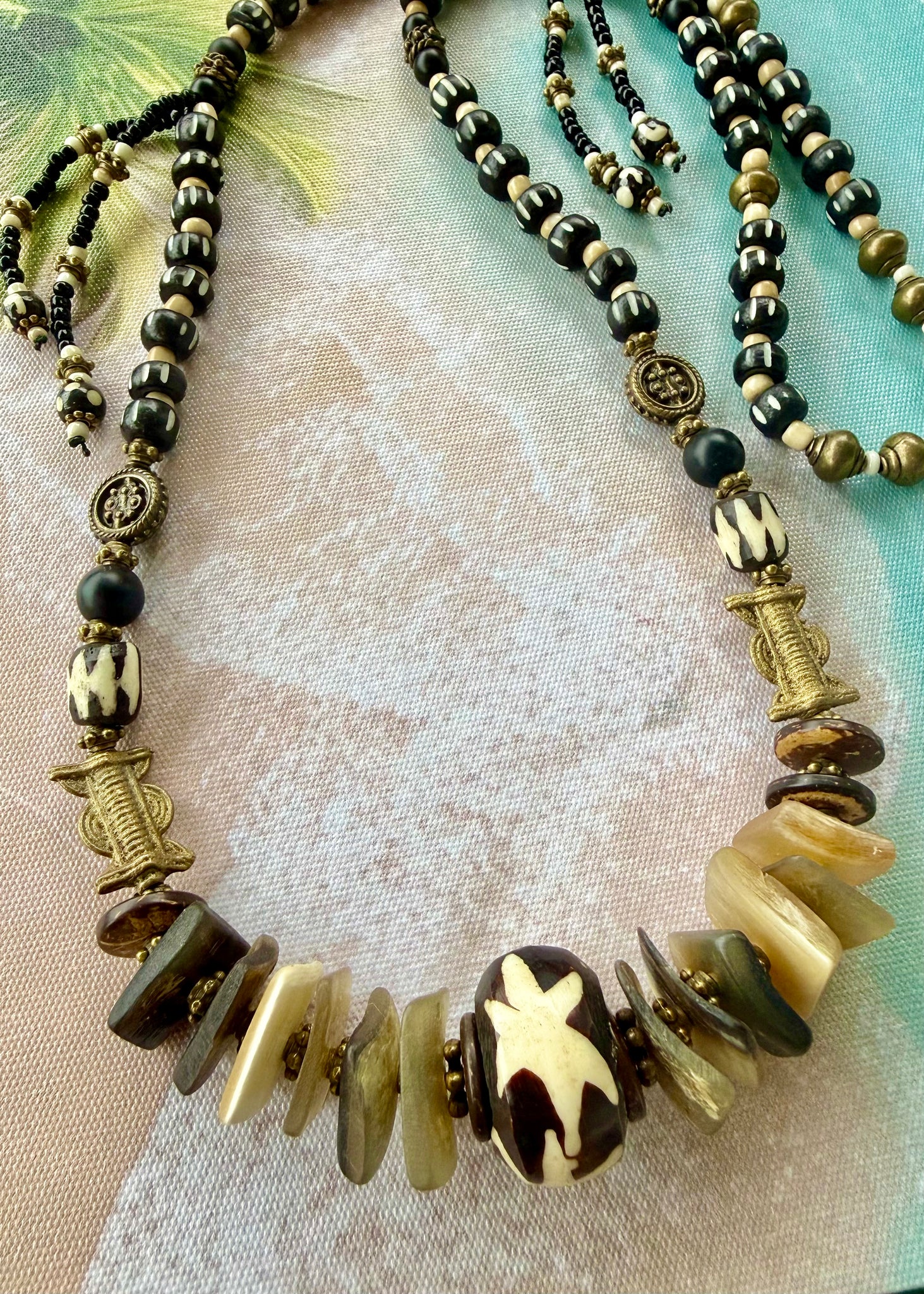 Tribal Nomad Beach Boho Necklace
