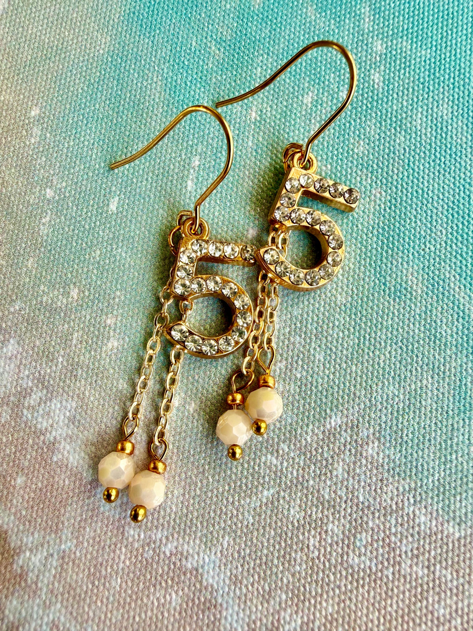Crystal N0 5 Earrings