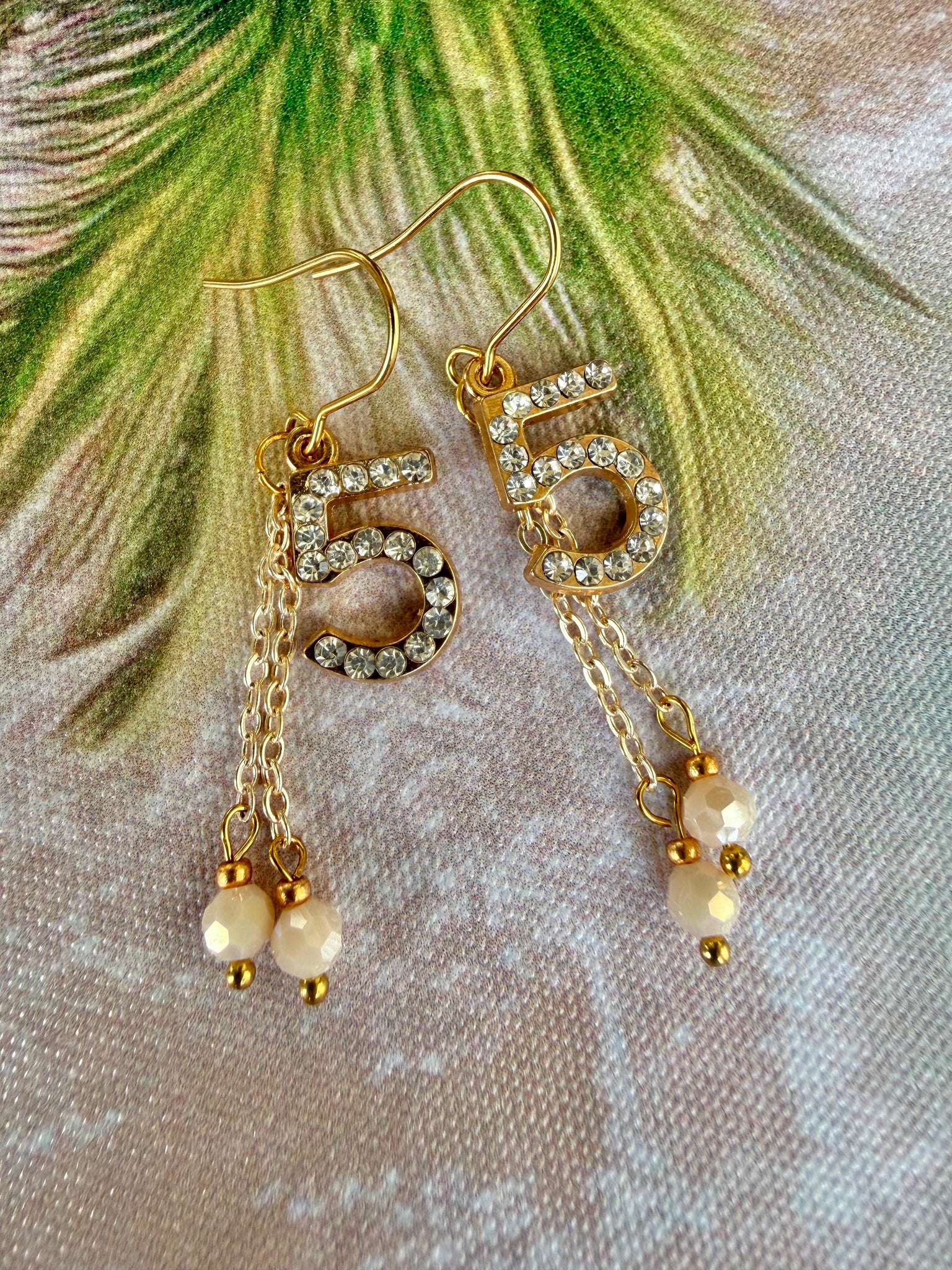 Crystal N0 5 Earrings