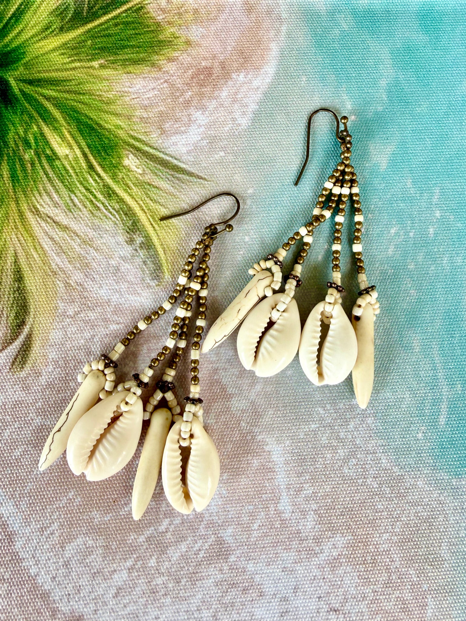 Bali Island Soul Shell Earrings