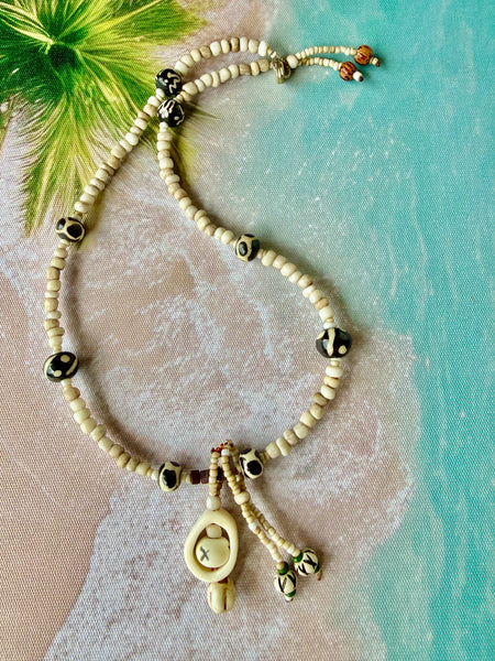 Sandy Island Seed Bead Necklace