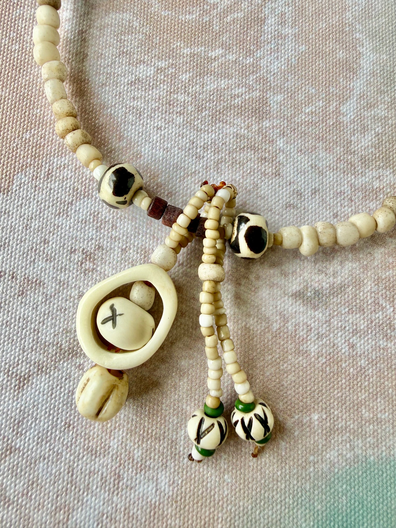 Sandy Island Seed Bead Necklace