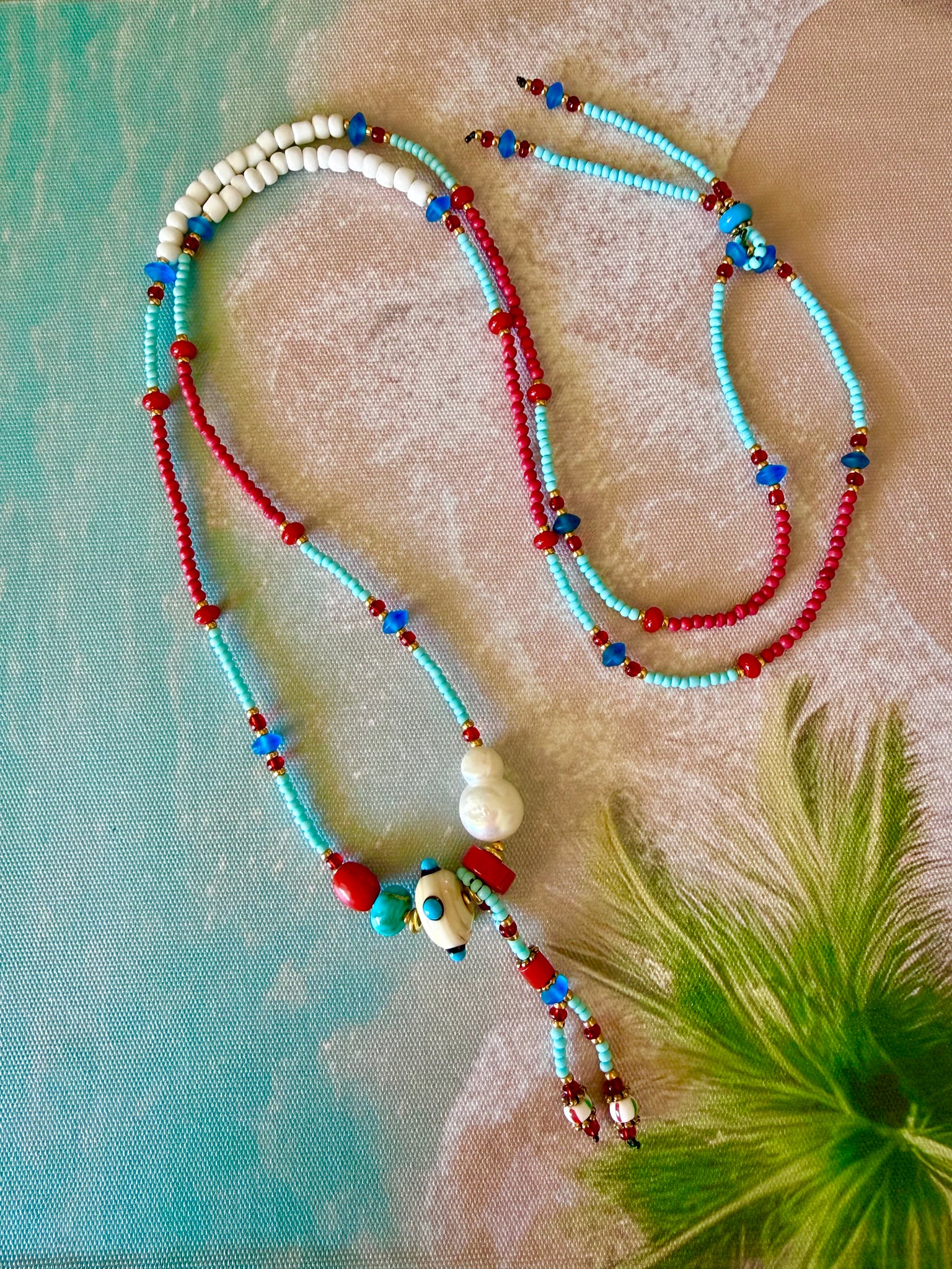 Greek Island Bohemian Necklace