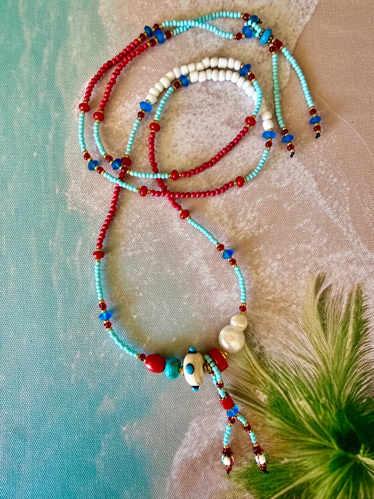 Greek Island Bohemian Necklace