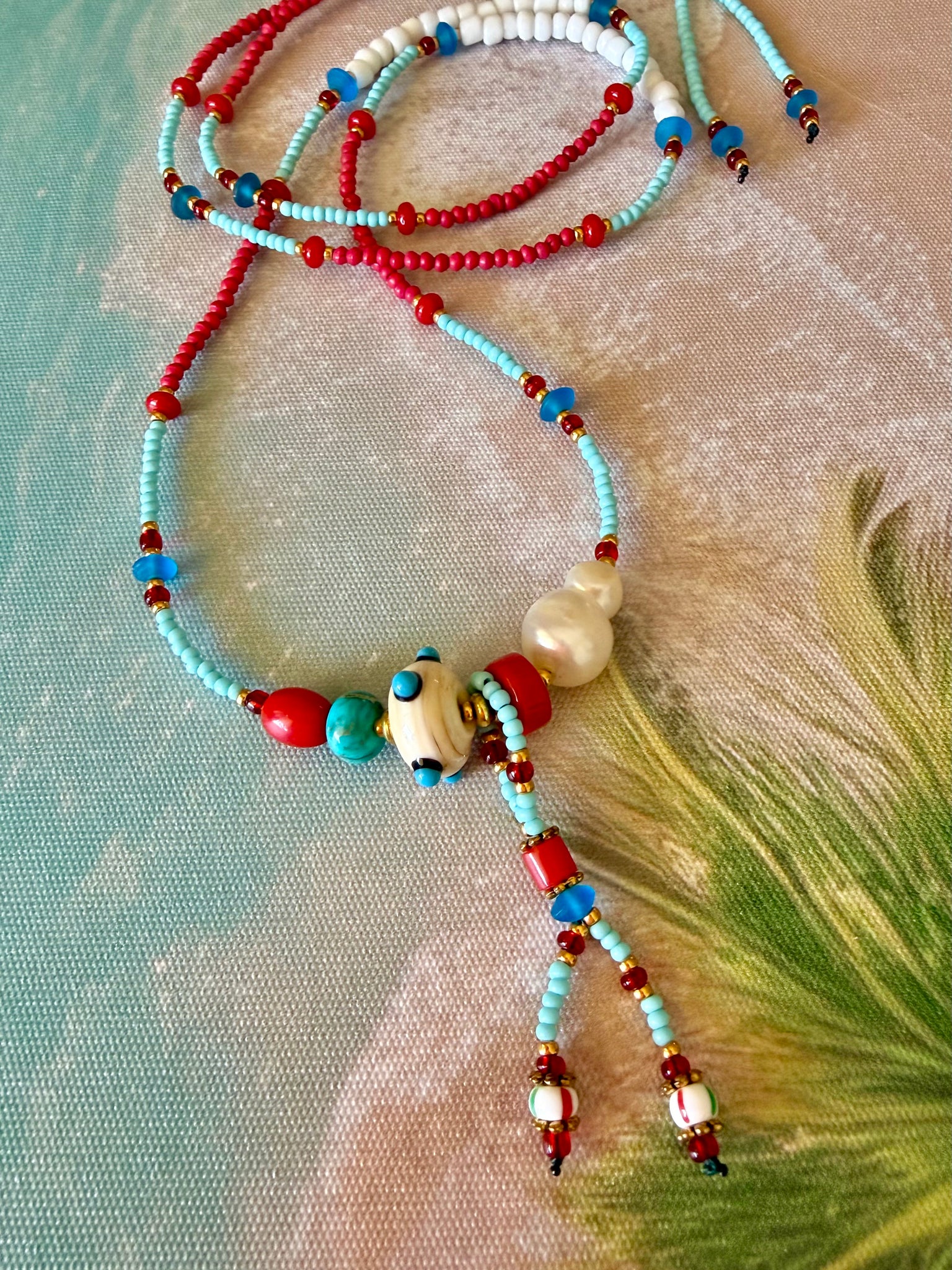 Greek Island Bohemian Necklace