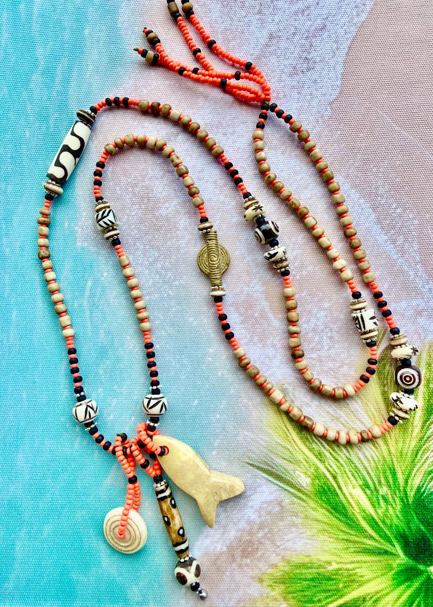 Coastal Spirit Beachcomber Tribal Necklace