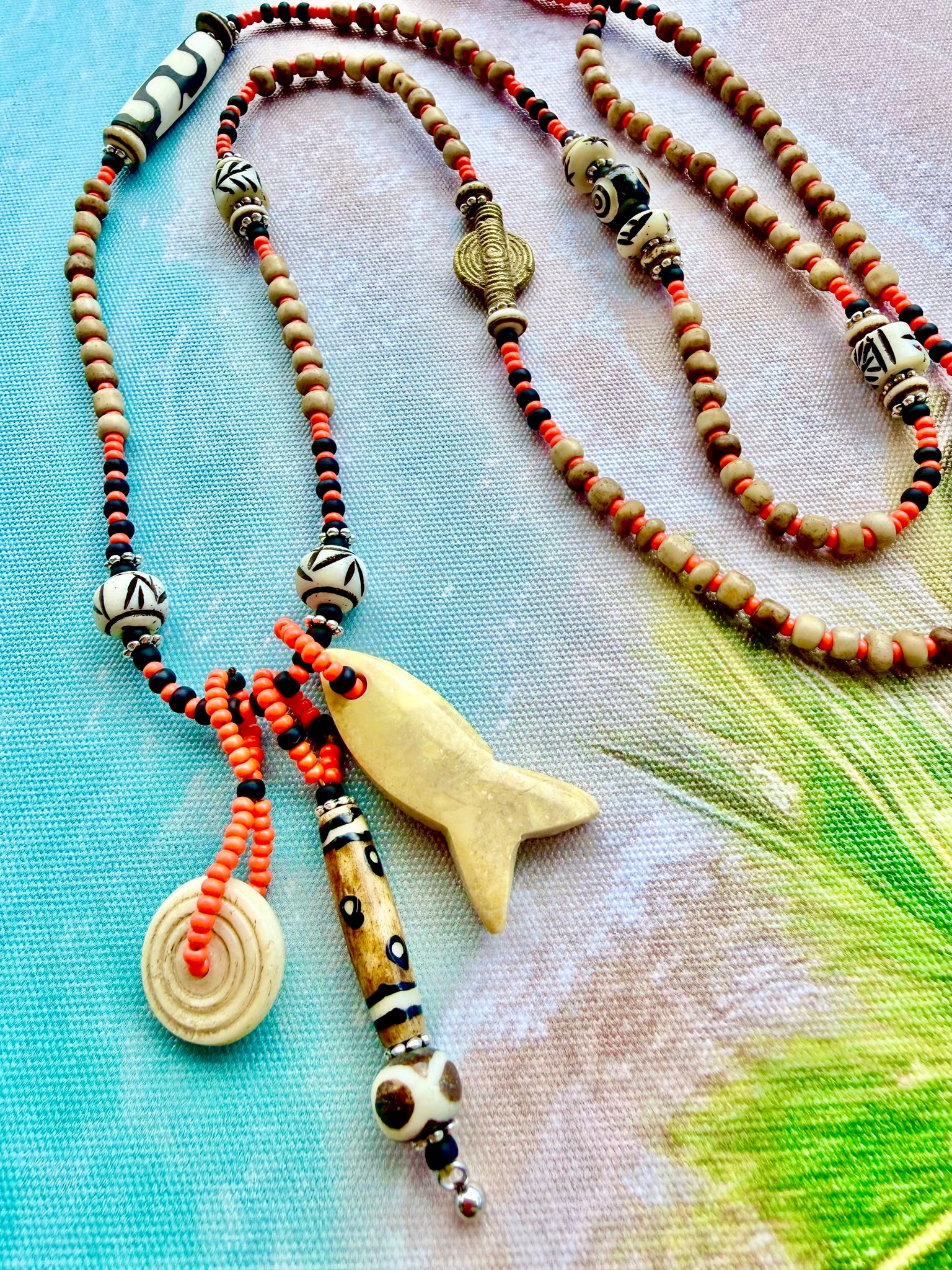 Coastal Spirit Beachcomber Tribal Necklace