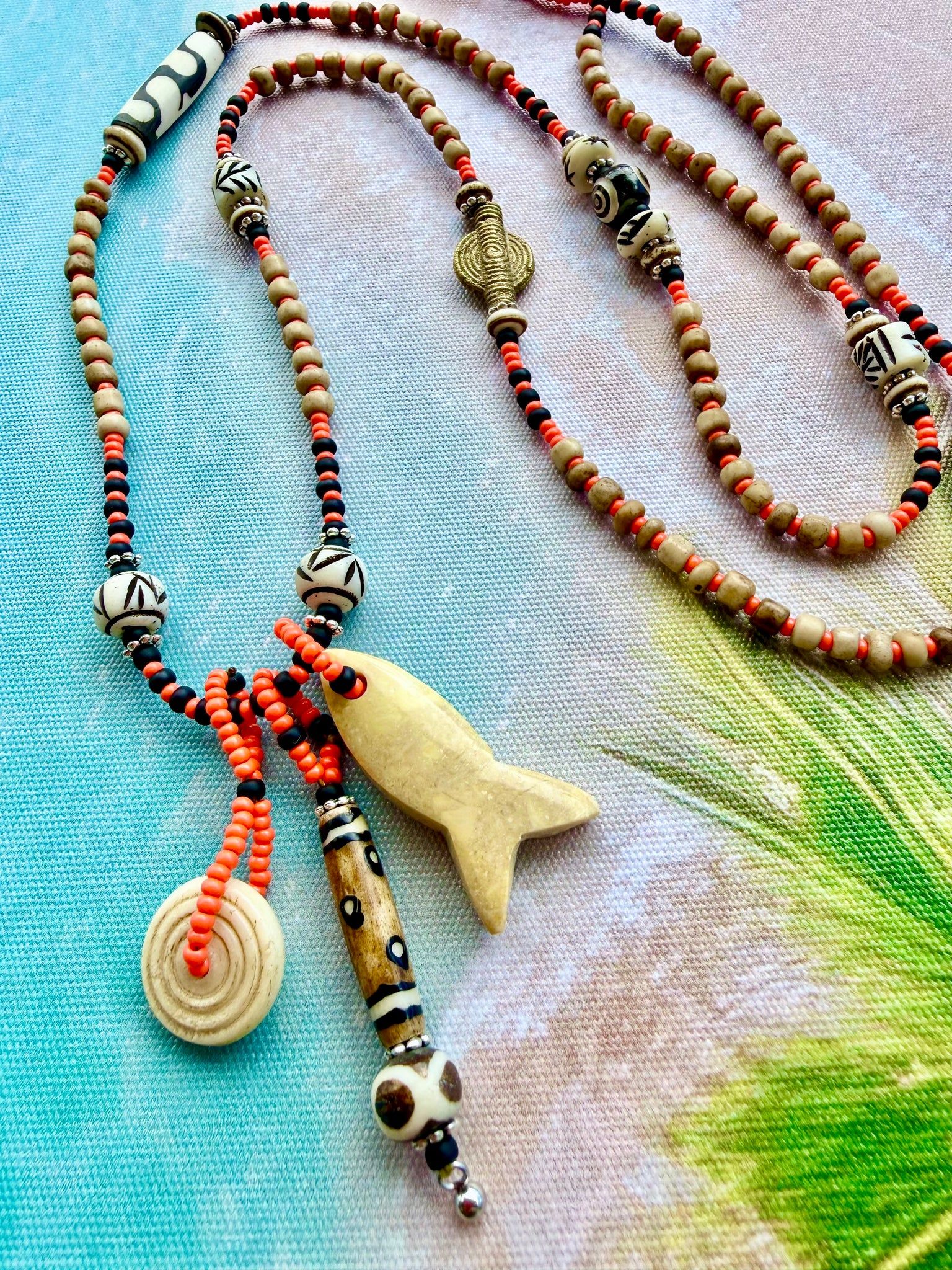Coastal Spirit Beachcomber Tribal Necklace