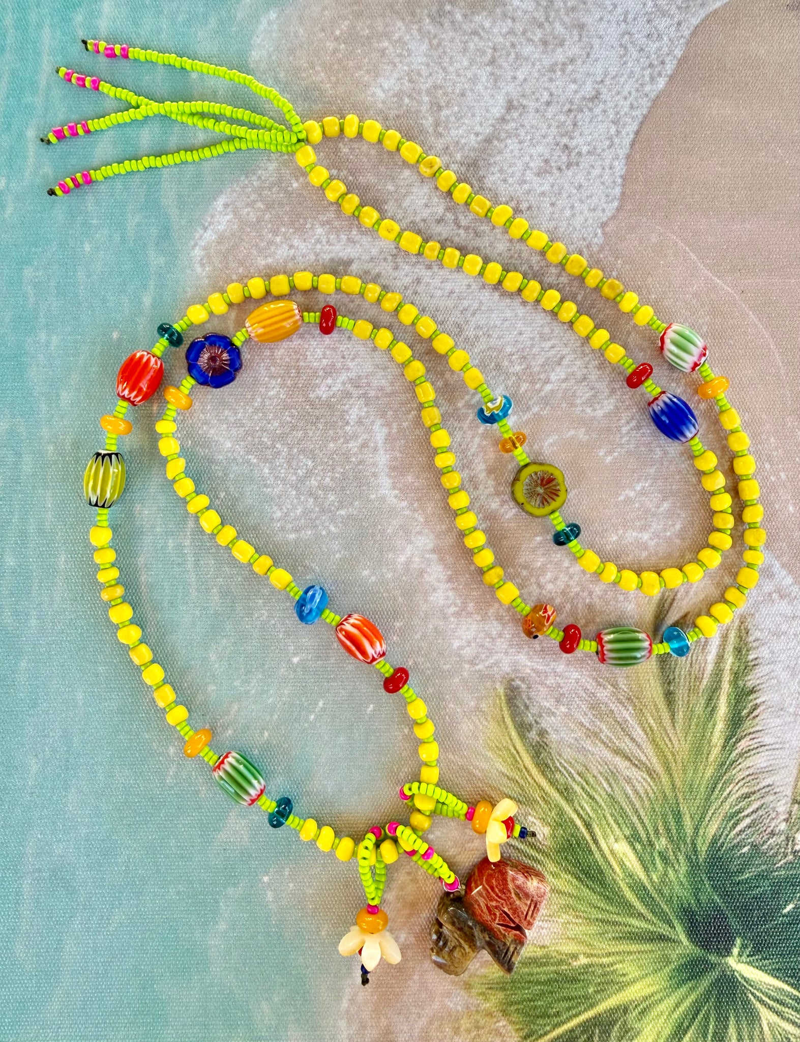 Boho Safari Beach Necklace