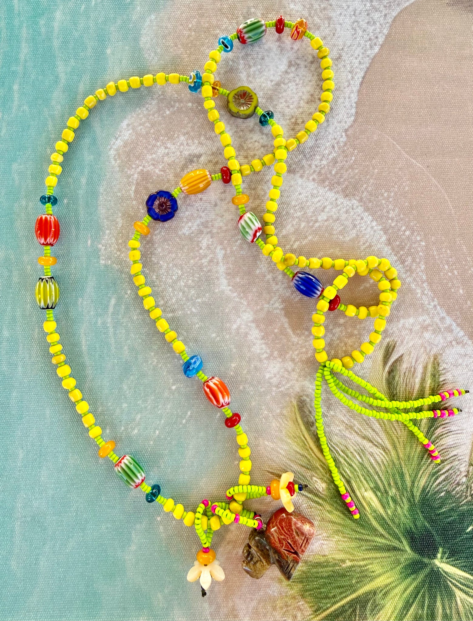 Boho Safari Beach Necklace