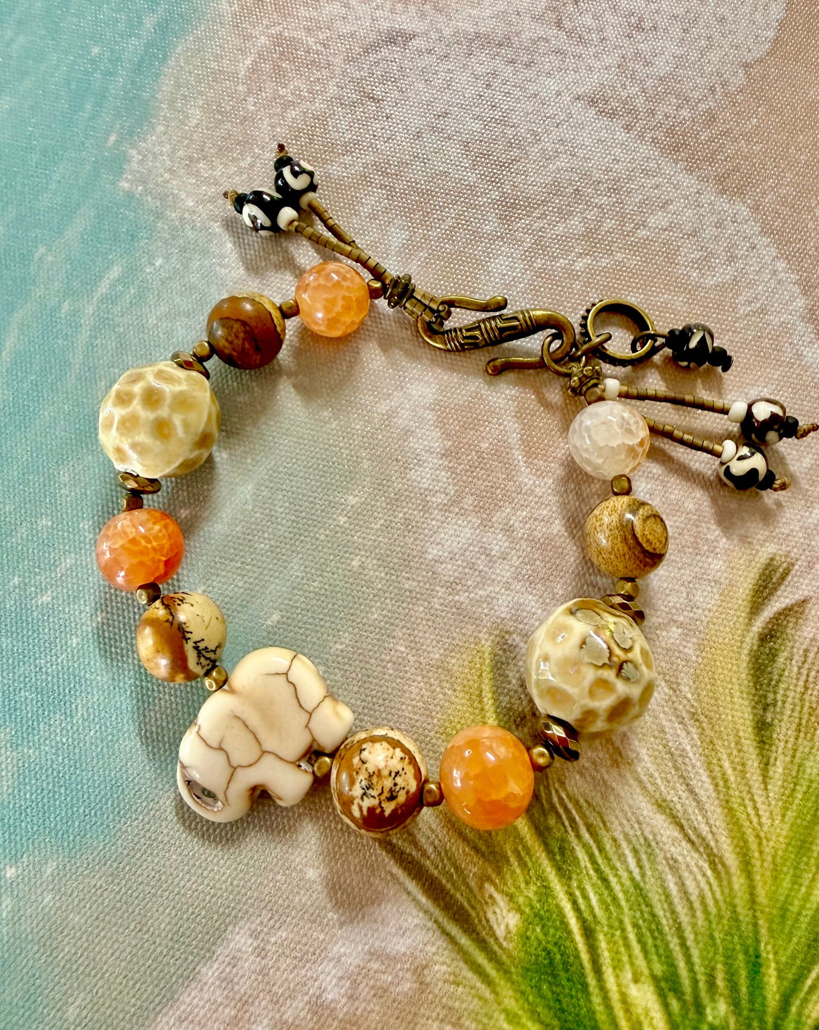 African Beaded Tribal Bracelet