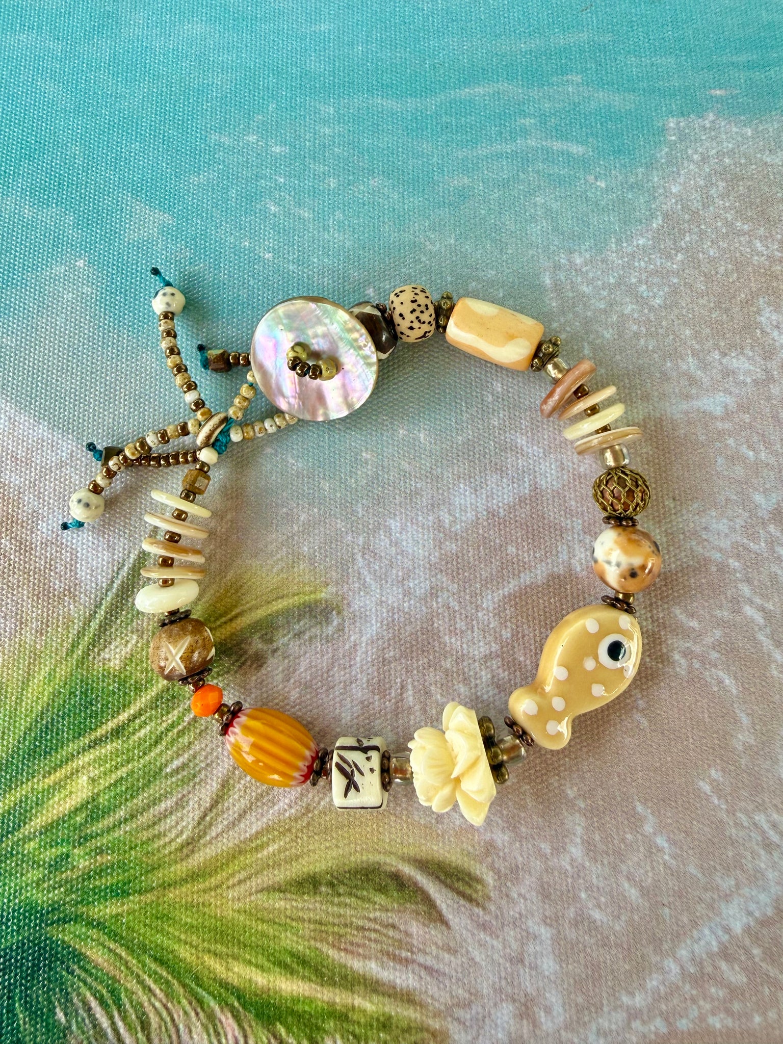 Seaside Treasure Fish Bracelet