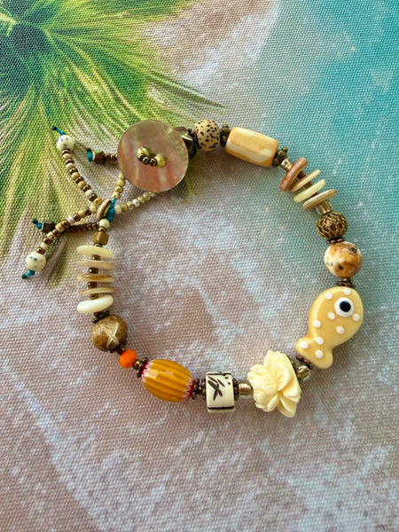 Seaside Treasure Fish Bracelet