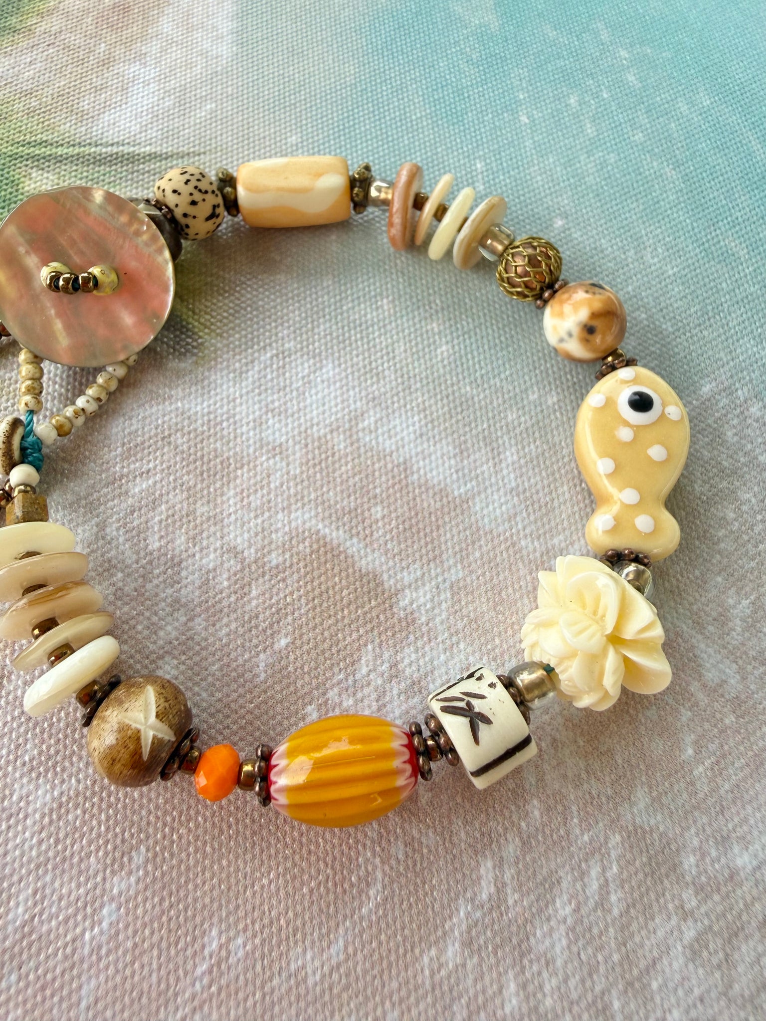 Seaside Treasure Fish Bracelet