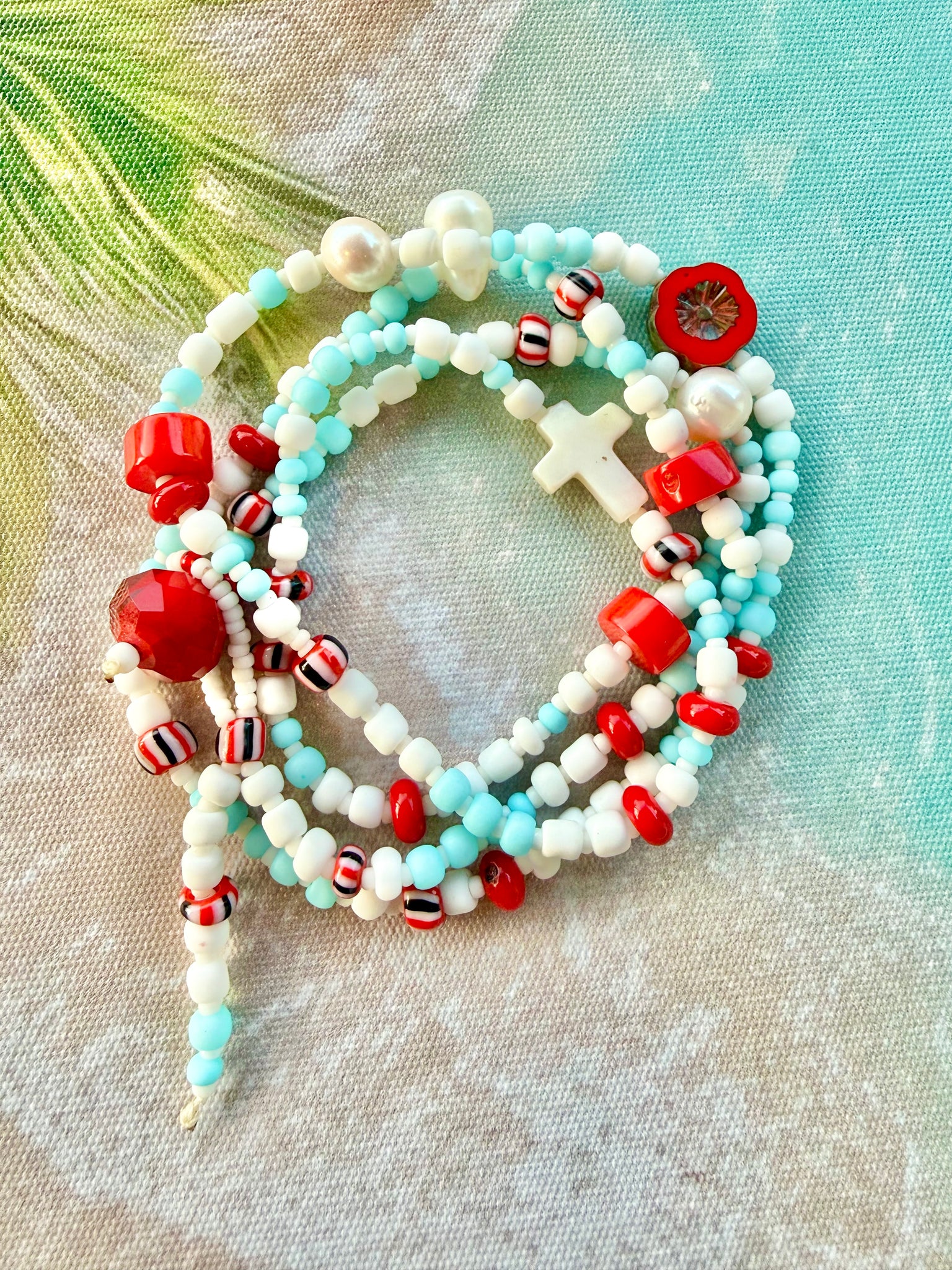 Greek Boho Beach Wrap Bracelet