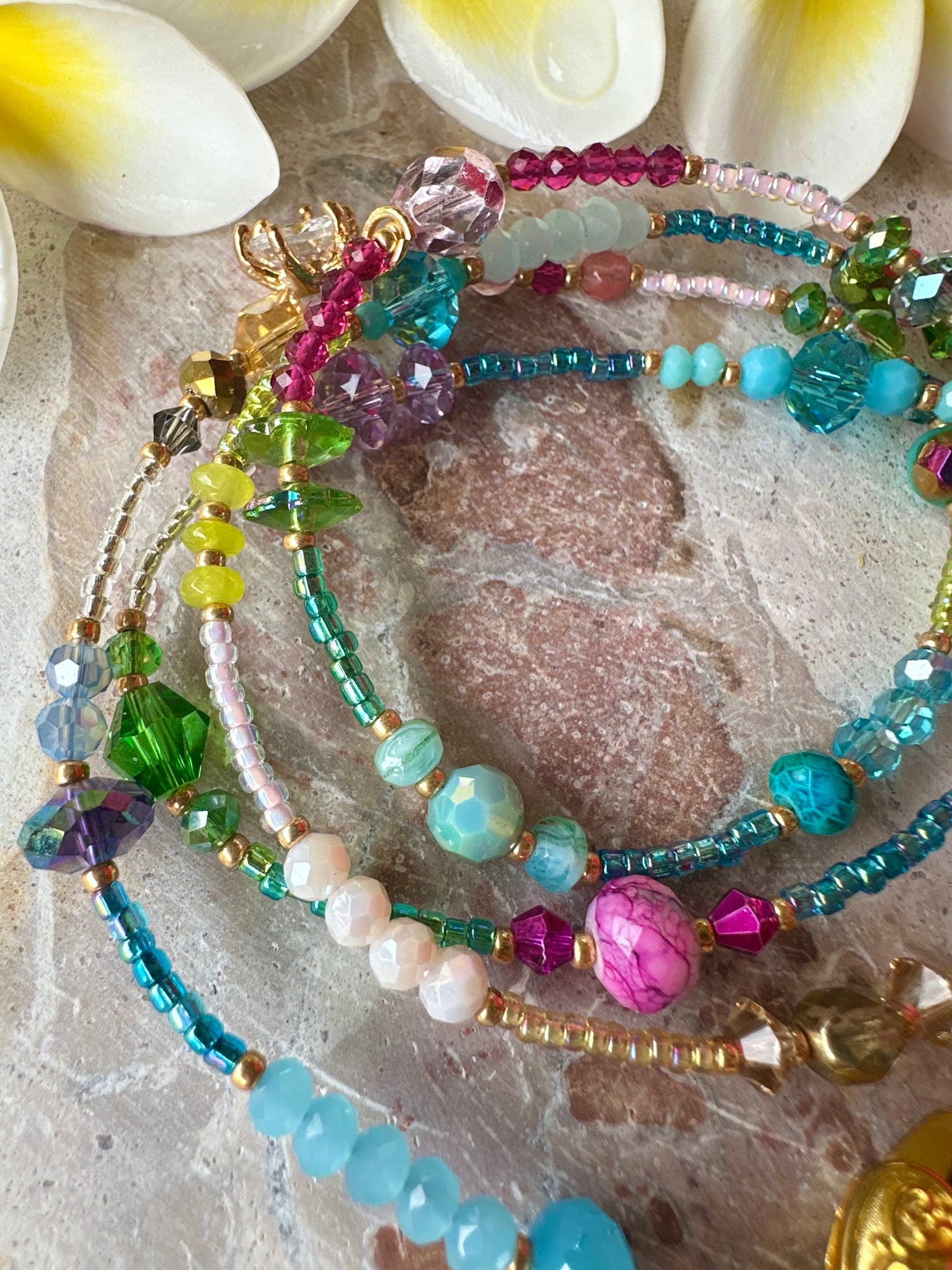 Crystal Beaded Bracelet