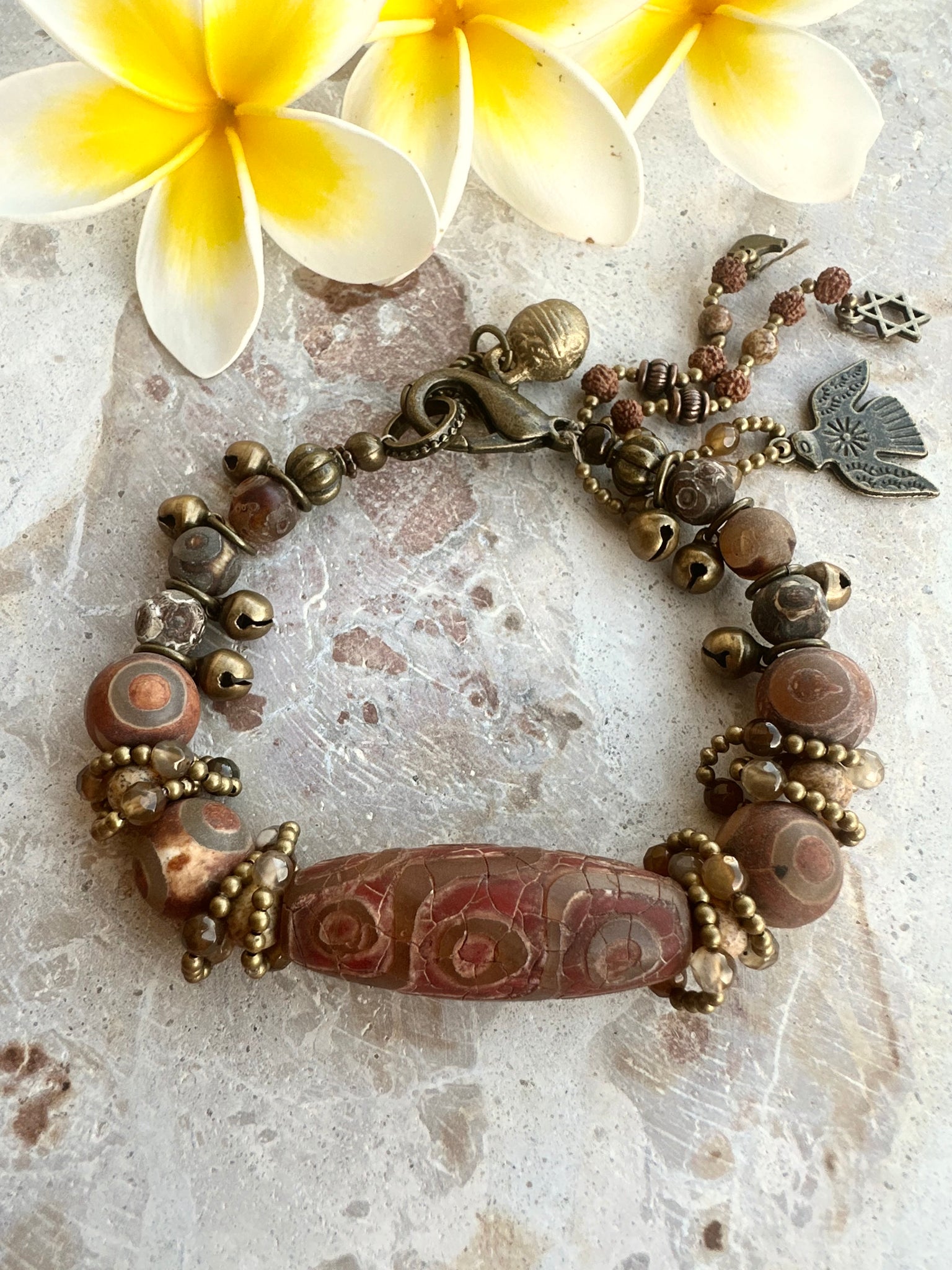 Indian Tibetan Stone Bracelet